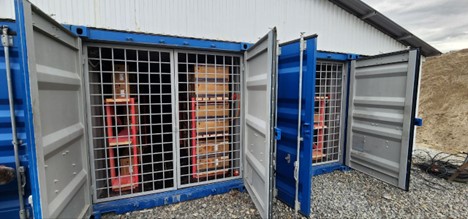 Модульная база хранения и анализа взрывчатых веществ