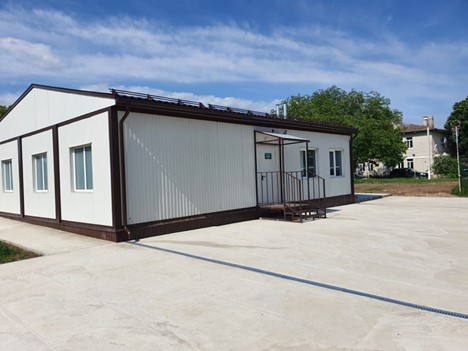 Модульное здание исследовательского назначения