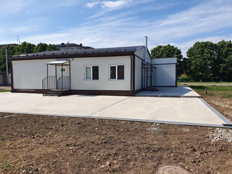 Модульное здание исследовательского назначения