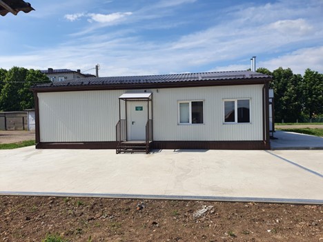 Модульное здание исследовательского назначения