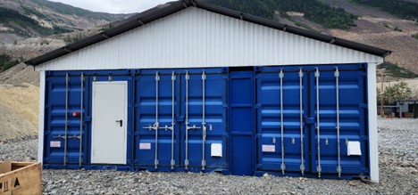 Модульная база хранения и анализа взрывчатых веществ