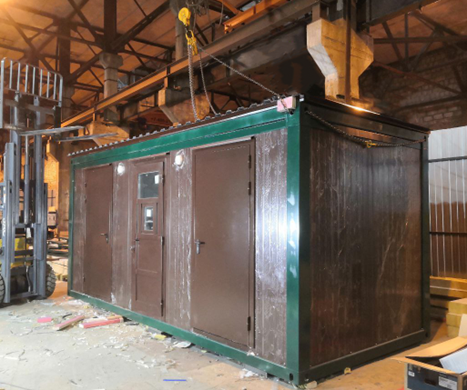 Модульный санитарный блок