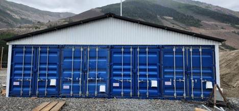 Модульная база хранения и анализа взрывчатых веществ