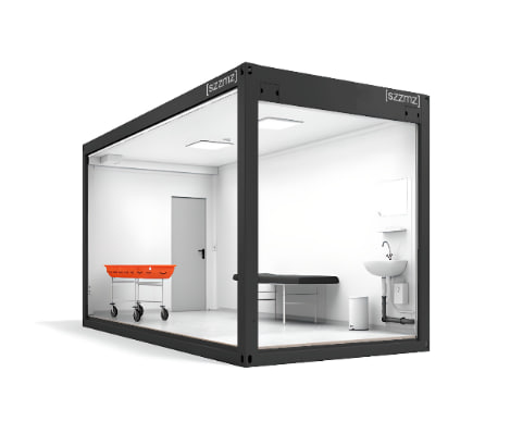 Блок-контейнер для лабораторий и медцентров