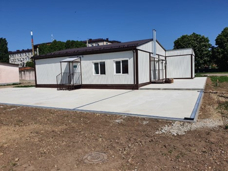 Модульное здание исследовательского назначения